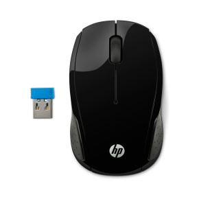 HP 200/Cestová/Optická/1 000 DPI/Bezdrôtová USB/Čierna