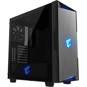 GIGABYTE AORUS Gaming AC300G/Midi Tower/Transpar./Čierna