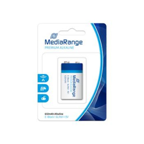 MediaRange Premium baterie E-Block 9V Alkalická