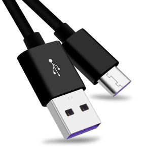 PremiumCord Kábel USB 3.1 C/M - USB 2.0 A/M, Super fast charging 5A, čierny, 1m