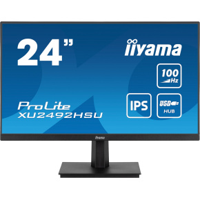 iiyama ProLite/XU2492HSU-B6/23,8''/IPS/FHD/100Hz/0,4ms/Black/3R