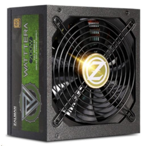 ZALMAN WATTTERA ZM700-EBTII - 700W 80+ Gold, 13,5cm ventilátor, modulárny