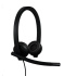 Logitech® H570e USB Headset Stereo (Teams version) headset - BLACK - USB-C