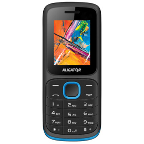 ALIGATOR D210 Dual sim čierno-modrý