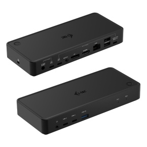 i-tec USB-C/Thunderbolt KVM Docking station Dual Display, Power Delivery 65/100W