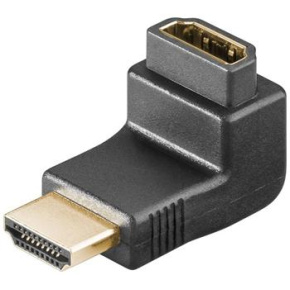 PremiumCord Adapter HDMI M/F, pravý uhol - opačný