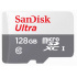 SanDisk Ultra/micro SDXC/128GB/100MBps/UHS-I U1/Class 10/+ Adaptér