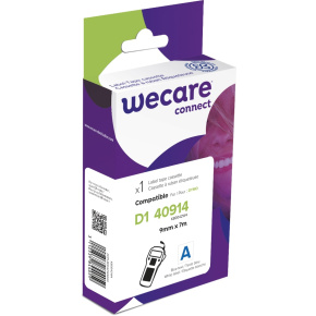 WECARE ARMOR páska kompatibilná s DYMO S0720690,Blue/White,9MM*7M