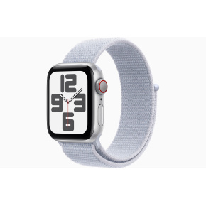 Apple Watch SE Cell/44mm/Silver/Šport Band/Blue Cloud