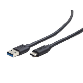 Kábel CABLEXPERT USB 3.0 AM na Type-C kábel (AM/CM), 1,8 m, čierny
