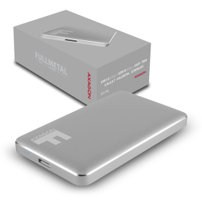 AXAGON EE25-F6G, USB3.0 - SATA 6G 2.5'' FULLMETAL externý box, titánovo šedý