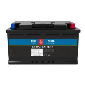 Avacom A2D2 baterie LiFePO4 12,8V 100Ah F15 SELF-HEAT Car Battery Case (REPT cells)