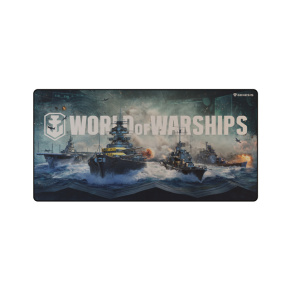 Herná podložka pod myš Genesis CARBON 500 WORLD of WARSHIPS ARMADA, MAXI 90x45cm