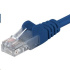 PREMIUM CORD Patch kábel UTP RJ45-RJ45 CAT5e 0.25 m modrá