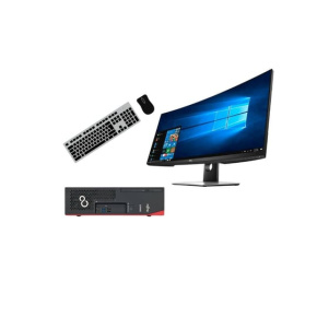 PC zostava Fujitsu Esprimo D538 + Monitor 34" UltraSharp P3418HW Curved Ultrawide - Repas