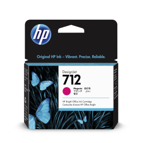 HP 712 Atramentová náplň purpurová (29ml), 3ED68A