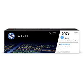 HP 207X Azúrový toner, W2211X