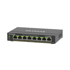 NETGEAR 8PT GE PLUS SWCH W/POE+