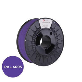 Tlačová struna (filament) C-TECH PREMIUM LINE, PETG, modrofialová, RAL4005, 1,75mm, 1kg