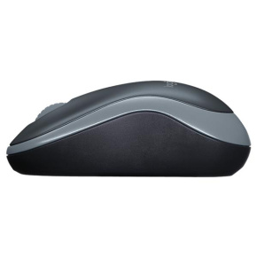 Logitech M185 nano/Kancelářská/Optická/Bezdrátová USB/Šedá