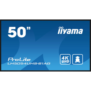 50'' iiyama LH5054UHS-B1AG: VA, 4K UHD, Android, 24/7