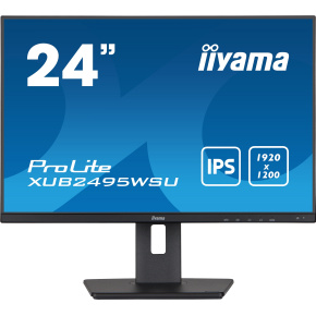 iiyama ProLite/XUB2495WSU-B5/24,1''/IPS/1920x1200/60Hz/5ms/Black/3R