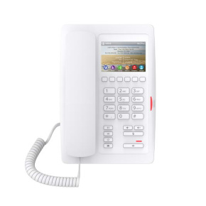 Fanvil H5 hotelový IP biely telefón, 2SIP, 3,5'' bar. displ., 6 progr. hr., USB, PoE
