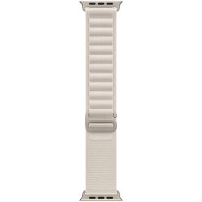 Apple Watch 49mm Starlight Alpine Loop - Medium