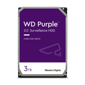 WD Purple/3TB/HDD/3.5''/SATA/5400 RPM/3R