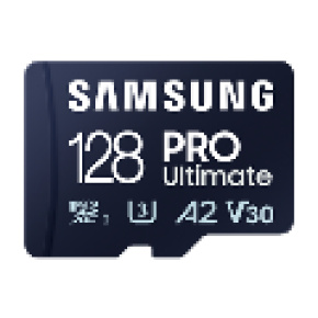 Samsung PRO Ultimate/micro SDXC/128GB/200MBps/UHS-I U3 / Class 10/+ Adaptér/Modrá