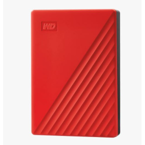 WD My Passport/4TB/HDD/Externý/2.5''/Červená/3R