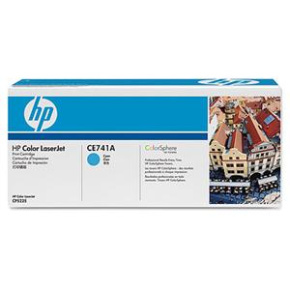 HP 307A Cyan LJ Toner Cart, CE741A (7,300 pages)