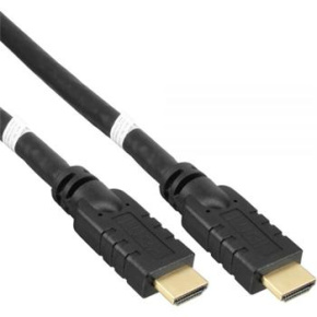 PremiumCord HDMI 4K/60Hz, ethernet, so zosilňovačom, 3x tienená, 2.0, 10m