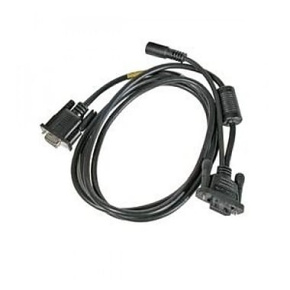Cable: RS232, čierna, DB9, 5V, 2.9m (9.5') straight, External IO