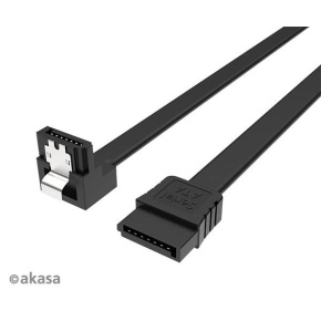 Kábel AKASA SATA3, obdĺžnikový, 50 cm