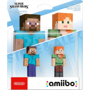 amiibo Smash Steve & Alex 2-Pack