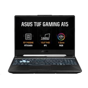 ASUS TUF Gaming A15 FA506NCR-HN108, Ryzen 7 7435HS, 15.6˝ 1920 x 1080 FHD, RTX3050/4GB, 16GB, SSD 512GB, FDOS