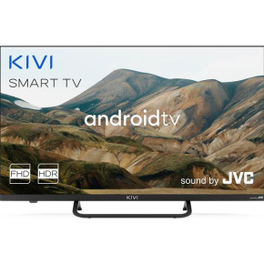 KIVI TV 32F750NB, 32" (81cm),FHD, Google Android TV,Čierny,1920x1080,60 Hz, Sound by JVC, 2x8W, 33 kWh/1000h , BT5, HDMI