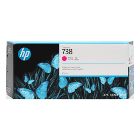 HP 738 purpurová atramentová kazeta (300ml), 676M7A