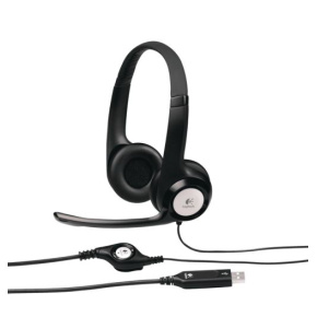 Logitech® H390 USB Headset - BLACK