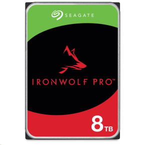 BAZAR - SEAGATE HDD 8TB IRONWOLF PRO (NAS), 3.5", SATAIII, 7200 RPM, Cache 256MB, rozbaleno