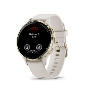 Garmin VENU 3S, Ivory/Soft Gold