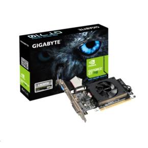GIGABYTE VGA NVIDIA GV-N710D3-2GL 2.0, GT 710, 2GB DDR3, 1xHDMI, 1xDVI, 1xVGA GIGABYTE VGA NVIDIA GV-N710D3-2GL 2.0, GT 710, 2GB DDR3, 1xHDMI, 1xDVI, 1xVGA