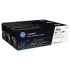 HP 305A CMY 3-pack LJ Toner Cart, CF370AM (2,600 / 2,600 / 2,600 pages)