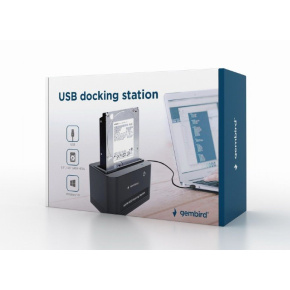 Gembird USB 2.0 dokovacia stanica pre 2.5´´ a 3.5´´ SATA HDD