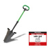 Hammersmith Rayzer Shovel rýč, rýč se špičatou čepelí, pilovité strany, 114cm