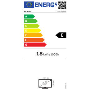 Philips 243V7QJABF/00 IPS 23.8" LED 1920x1080 200 000 000:1 5ms 250cd DP HDMI repro cierny