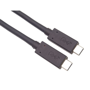 PremiumCord USB4™ 40Gbps 8K@60Hz kábel Thunderbolt 3 certifikovaný USB-IF 1m