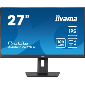 iiyama ProLite/XUB2792HSU-B6/27''/IPS/FHD/100Hz/0,4ms/Black/3R