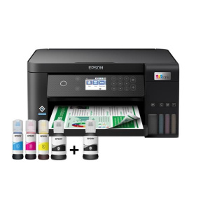 Atramentová tlačiareň EPSON EcoTank L6260, 3v1, A4, 1200x4800, 33 str./min, USB, Wi-Fi, LAN, 3 roky záruka po registrác